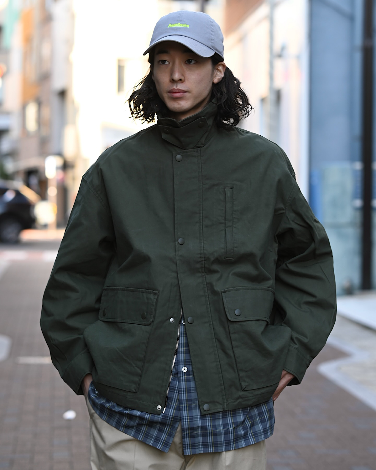 FreshService / WAXED OXFORD UTILITY JACKET (FSC261-30260)