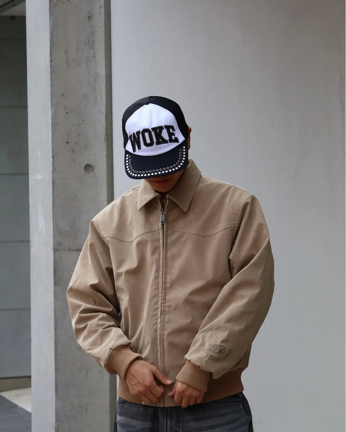WOKE EDGE / 3M Faux Suede Santafe Jacket (2621-15911-0024303)