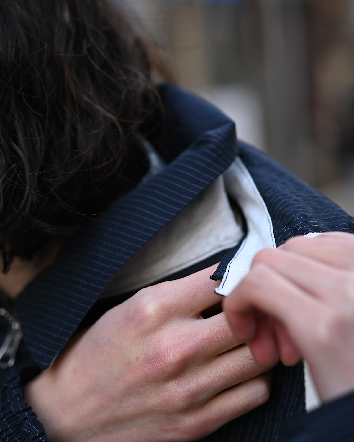 FreshService / SEERSUCKER MARINE JACKET (FSC261-30226)