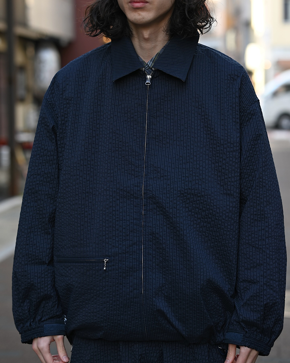 FreshService / SEERSUCKER MARINE JACKET (FSC261-30226)