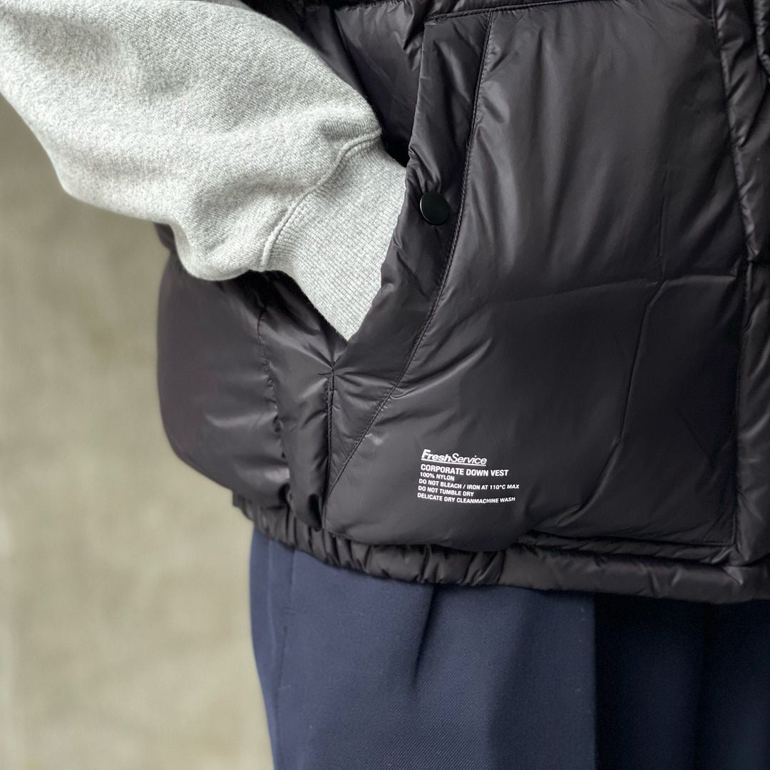FreshService / CORPORATE DOWN VEST (FSW-23-DW_173)