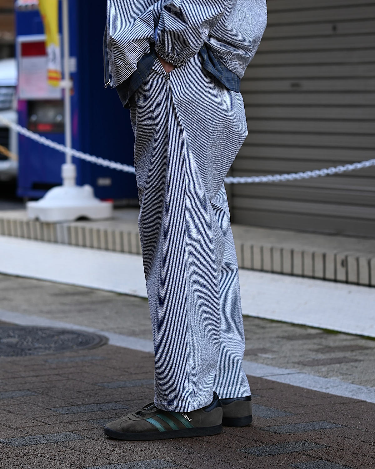 FreshService / SEERSUCKER TRACK PANTS (FSC261-40227)