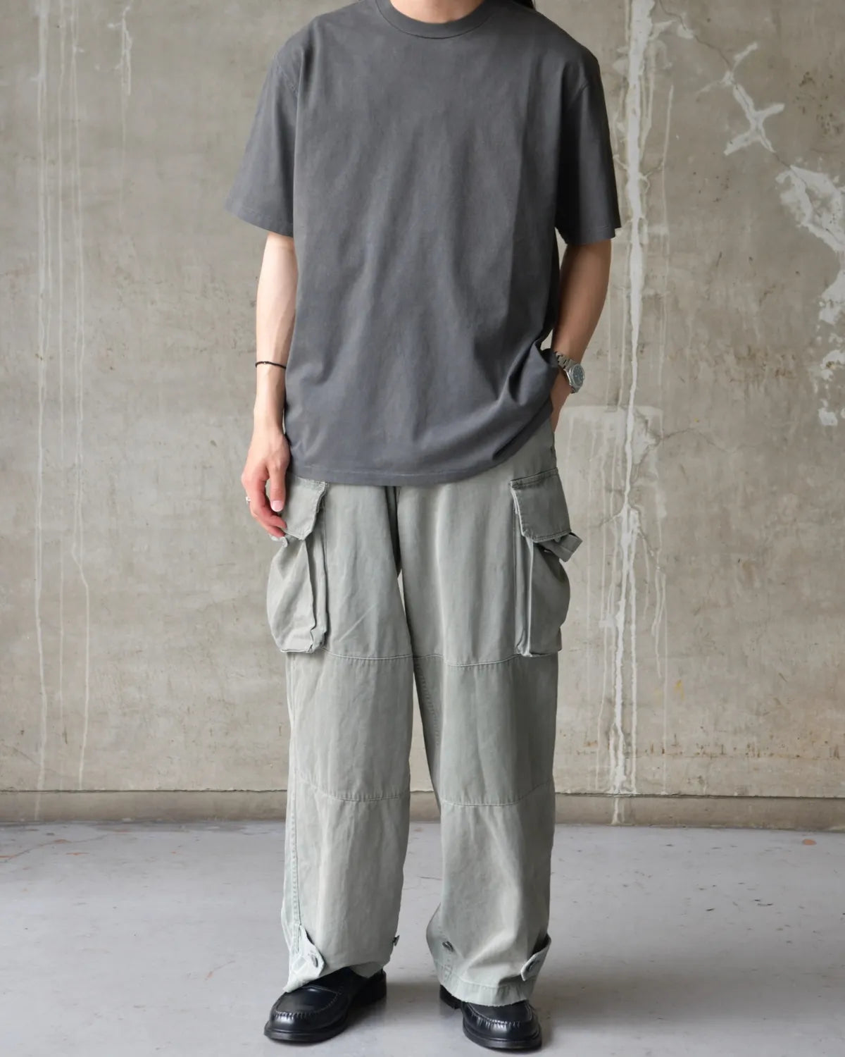 A.PRESSE / Vintage FA HBT M-47 Pants (26SAP-04-43)