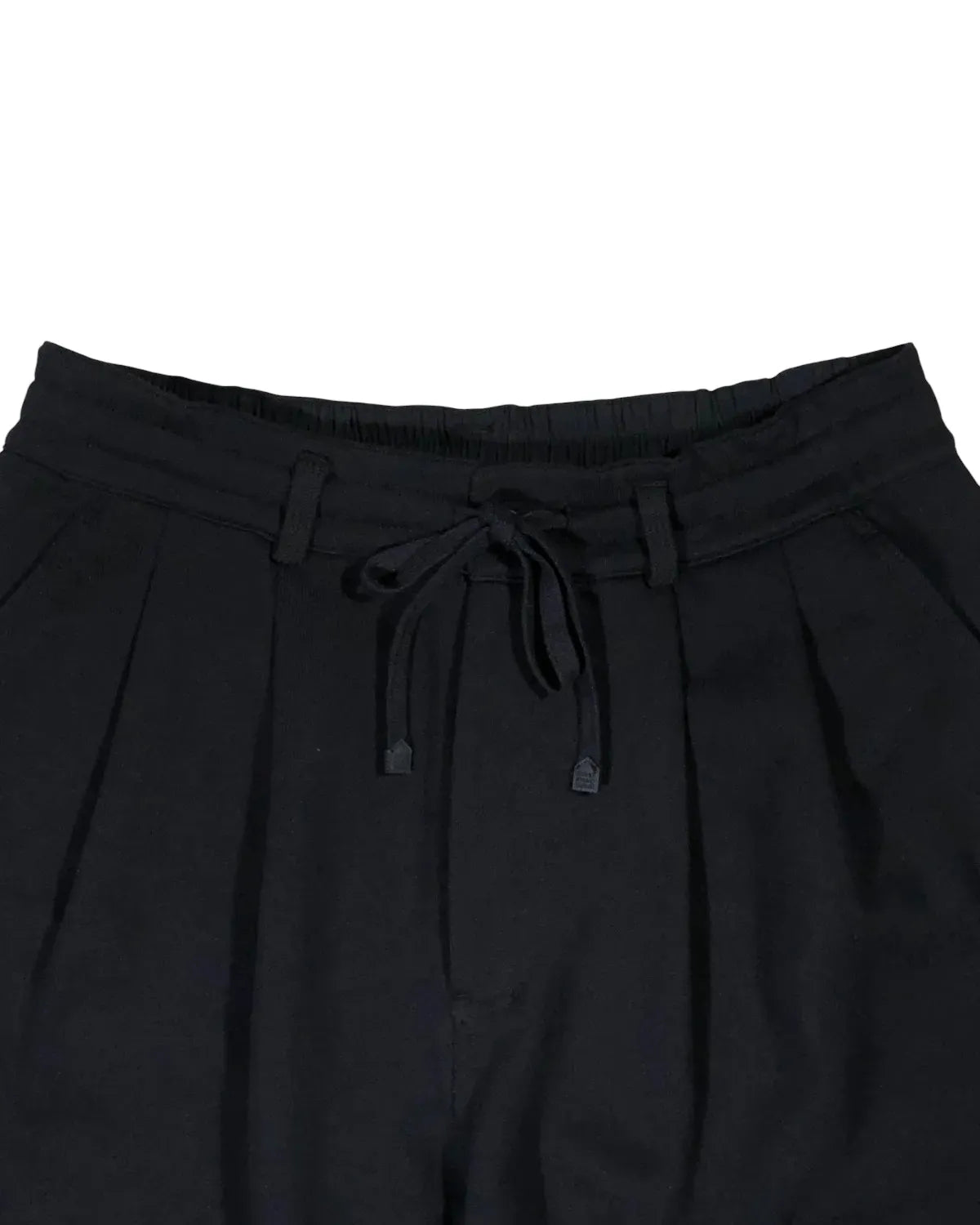 DOVER STREET MARKET kei ninomiya / PLEATED SHORTS COTTON BACK PILE KNIT (DSM01P006)