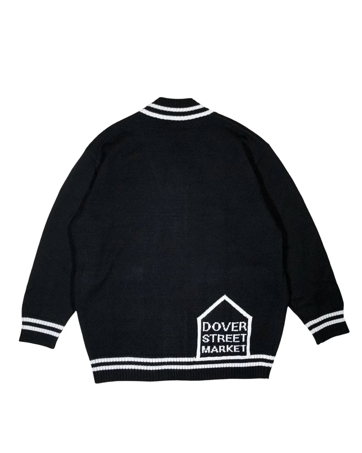 DOVER STREET MARKET kei ninomiya / OVERSIZED CARDIGAN WITH PATCH KNIT (DSM01N001)