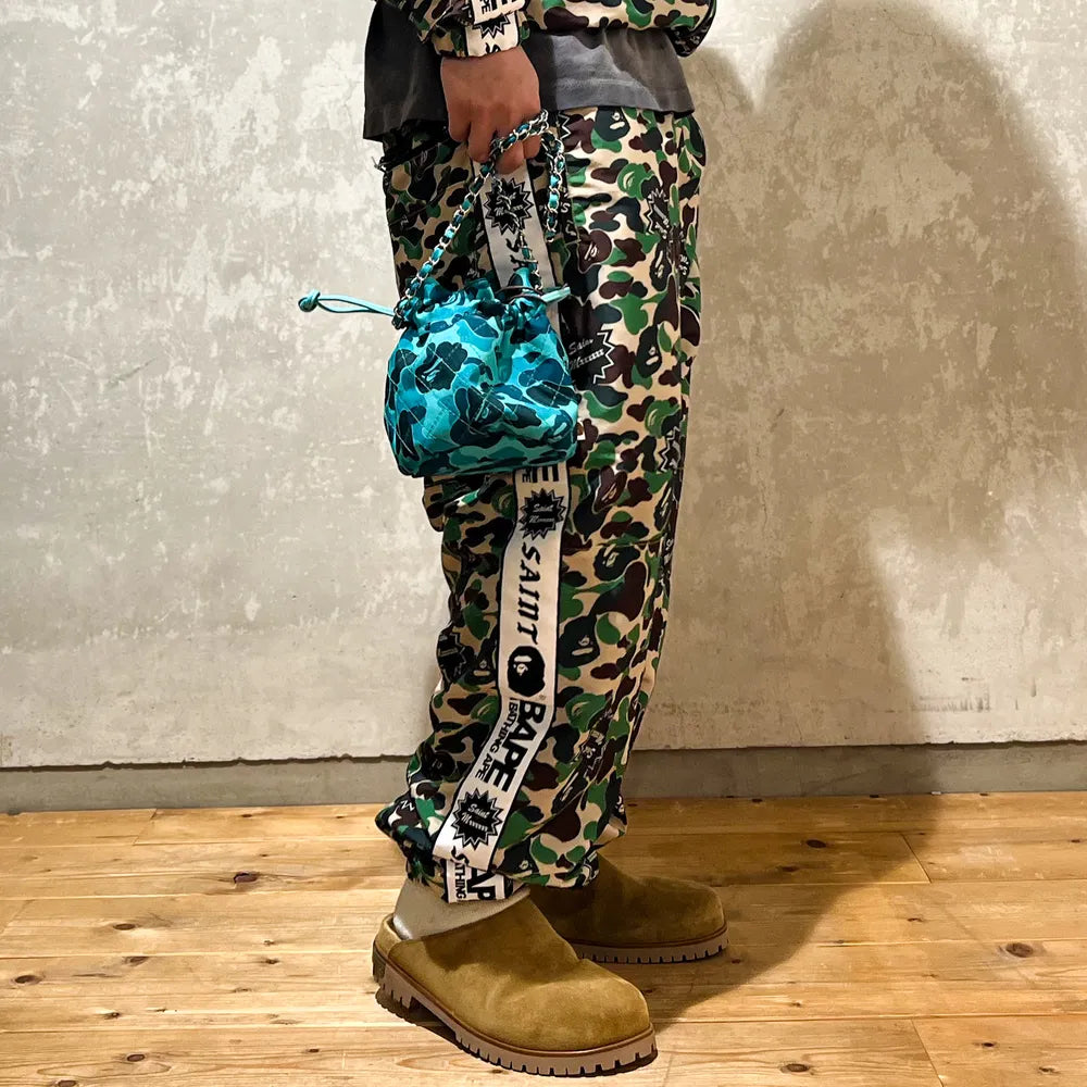 ©︎SAINT M×××××× / × A BATHING APE TRACK PANTS (SM-YS8-0000-C30)