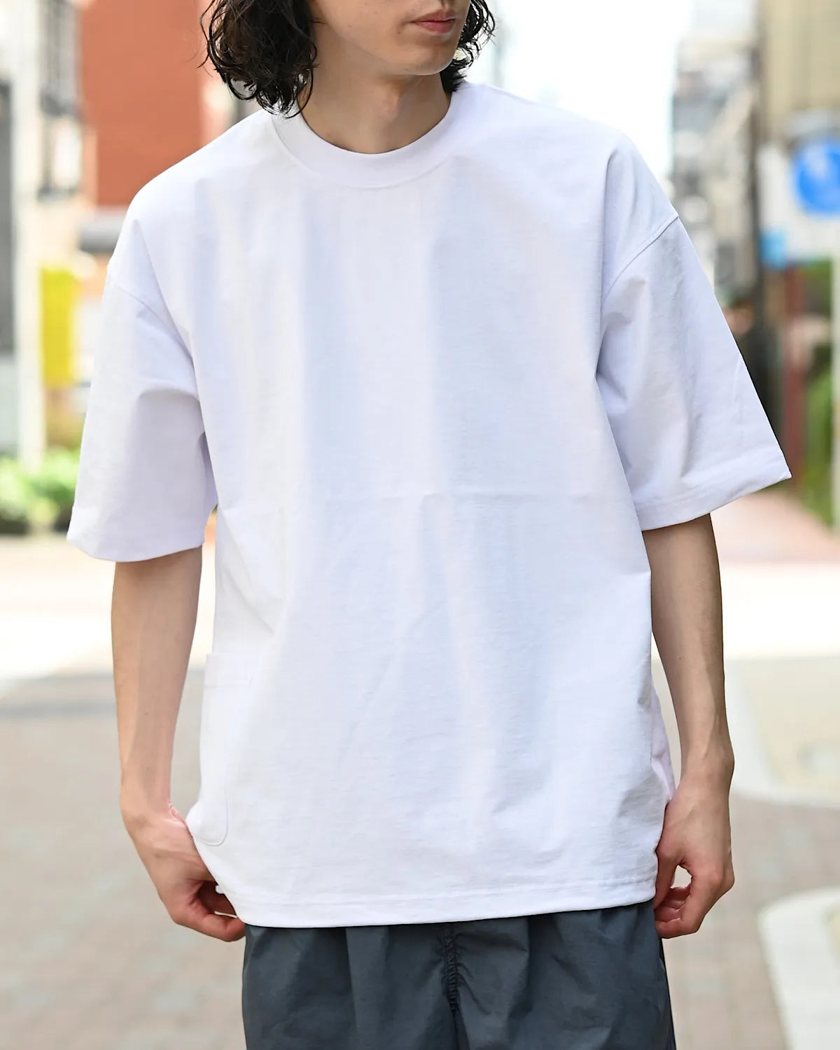 DAIWA PIER39 / TECH SIDE POCKET S/S TEE (BE-32026)