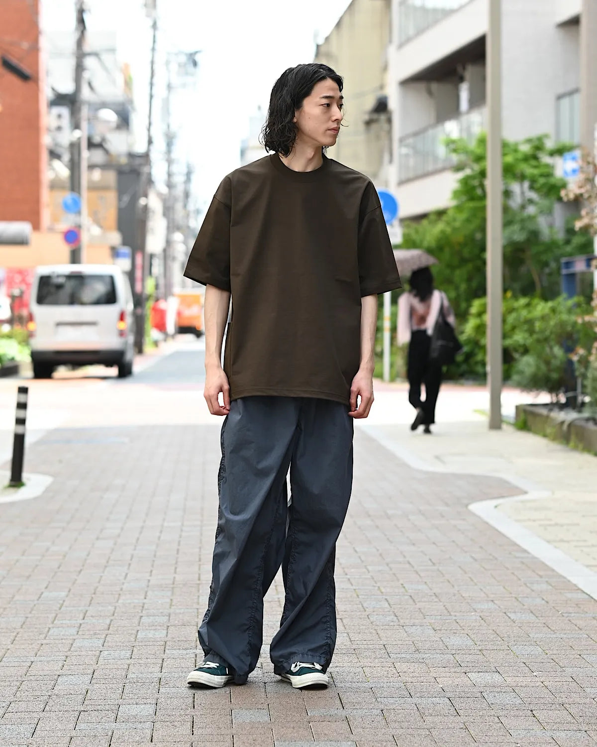 DAIWA PIER39 / TECH SIDE POCKET S/S TEE (BE-32026)