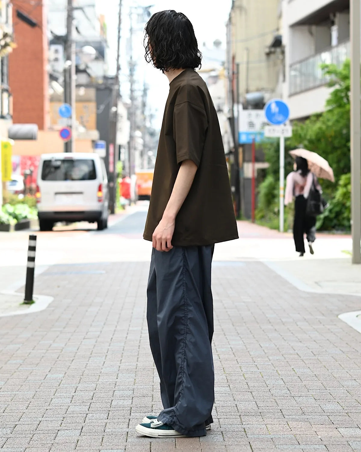 DAIWA PIER39 / TECH SIDE POCKET S/S TEE (BE-32026)