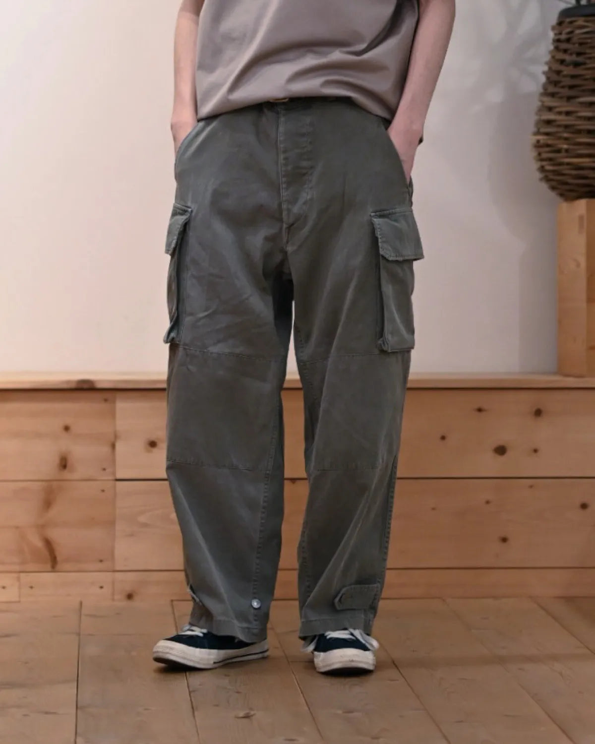 A.PRESSE / Vintage FA HBT M-47 Pants (26SAP-04-43)