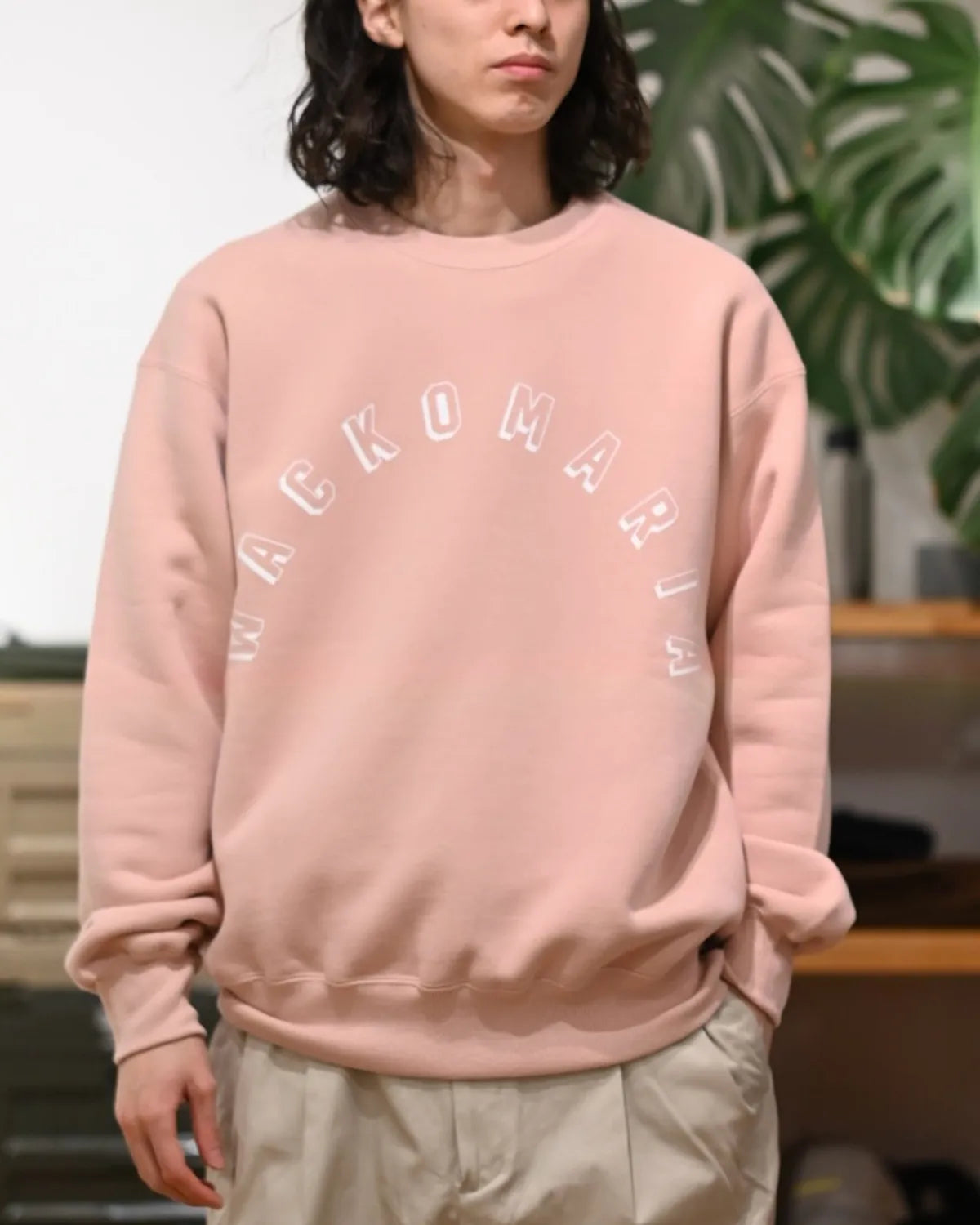 WACKO MARIA / MIDDLE WEIGHT SWEAT SHIRT (26SS-WMC-SS08)