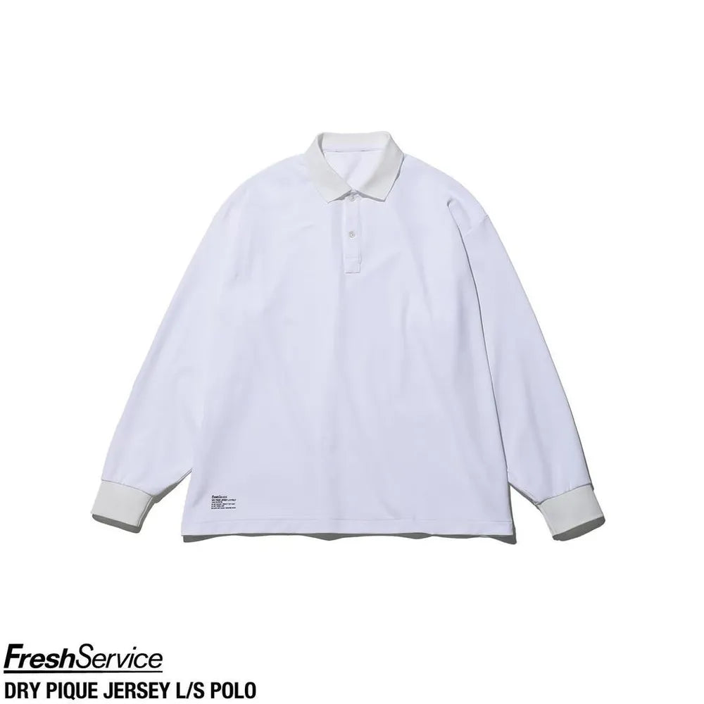 FreshService / DRY PIQUE JERSEY L/S POLO