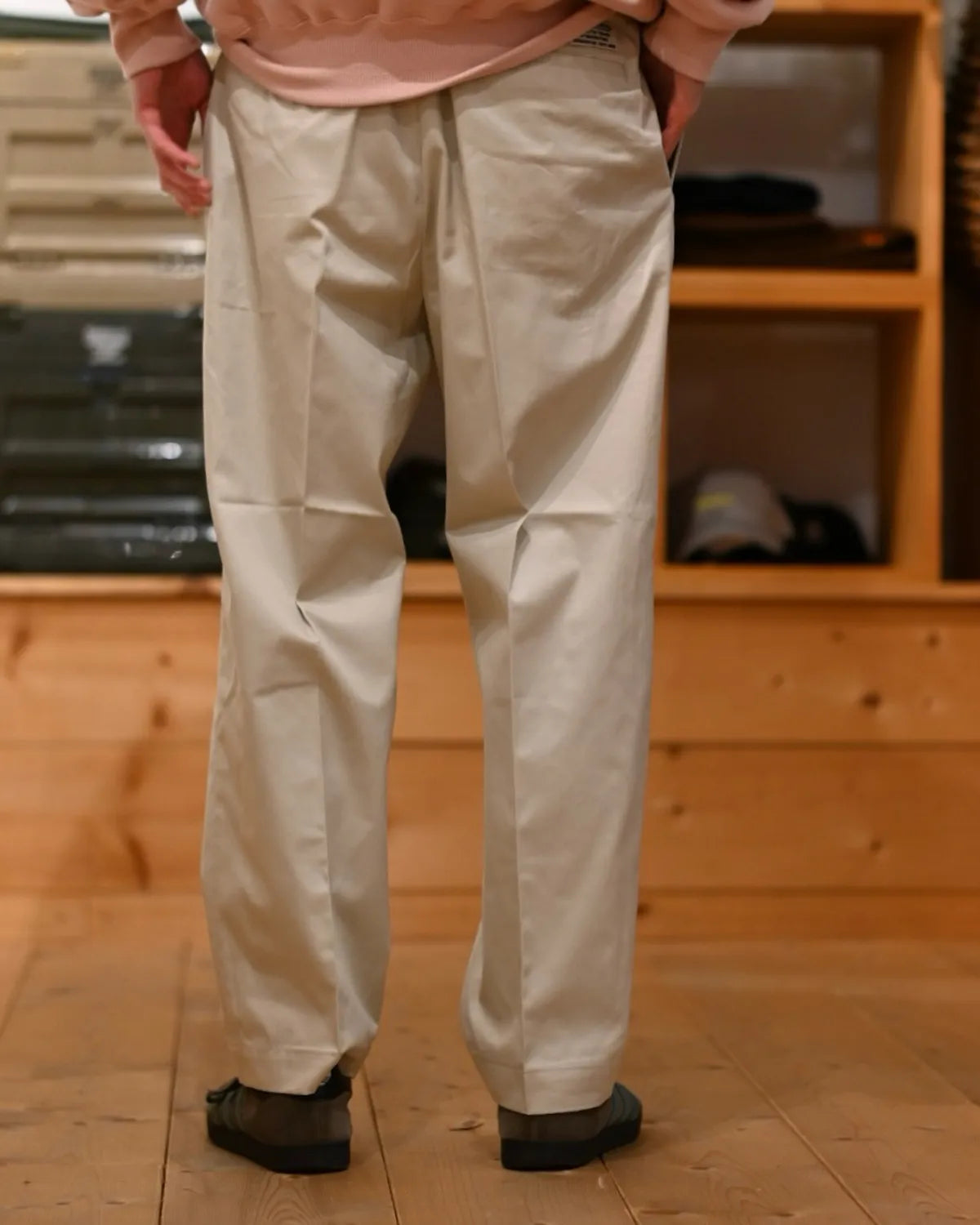 WACKO MARIA / DOUBLE PLEATED CHINO TROUSERS (26SS-WMP-PT12)