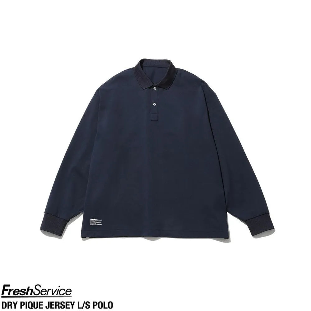 FreshService / DRY PIQUE JERSEY L/S POLO