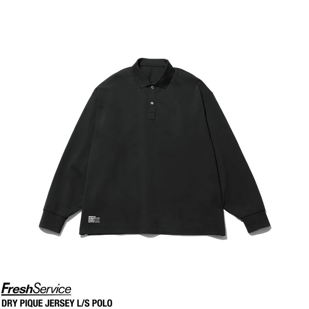 FreshService のDRY PIQUE JERSEY L/S POLO