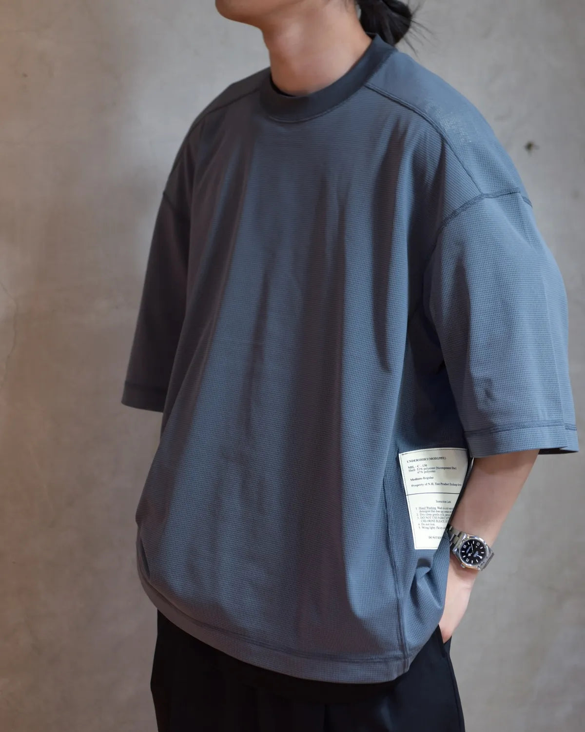 N.HOOLYWOOD TEST PRODUCT EXCHANGE SERVICE / PANELED T-SHIRT (9261-CS55-011)