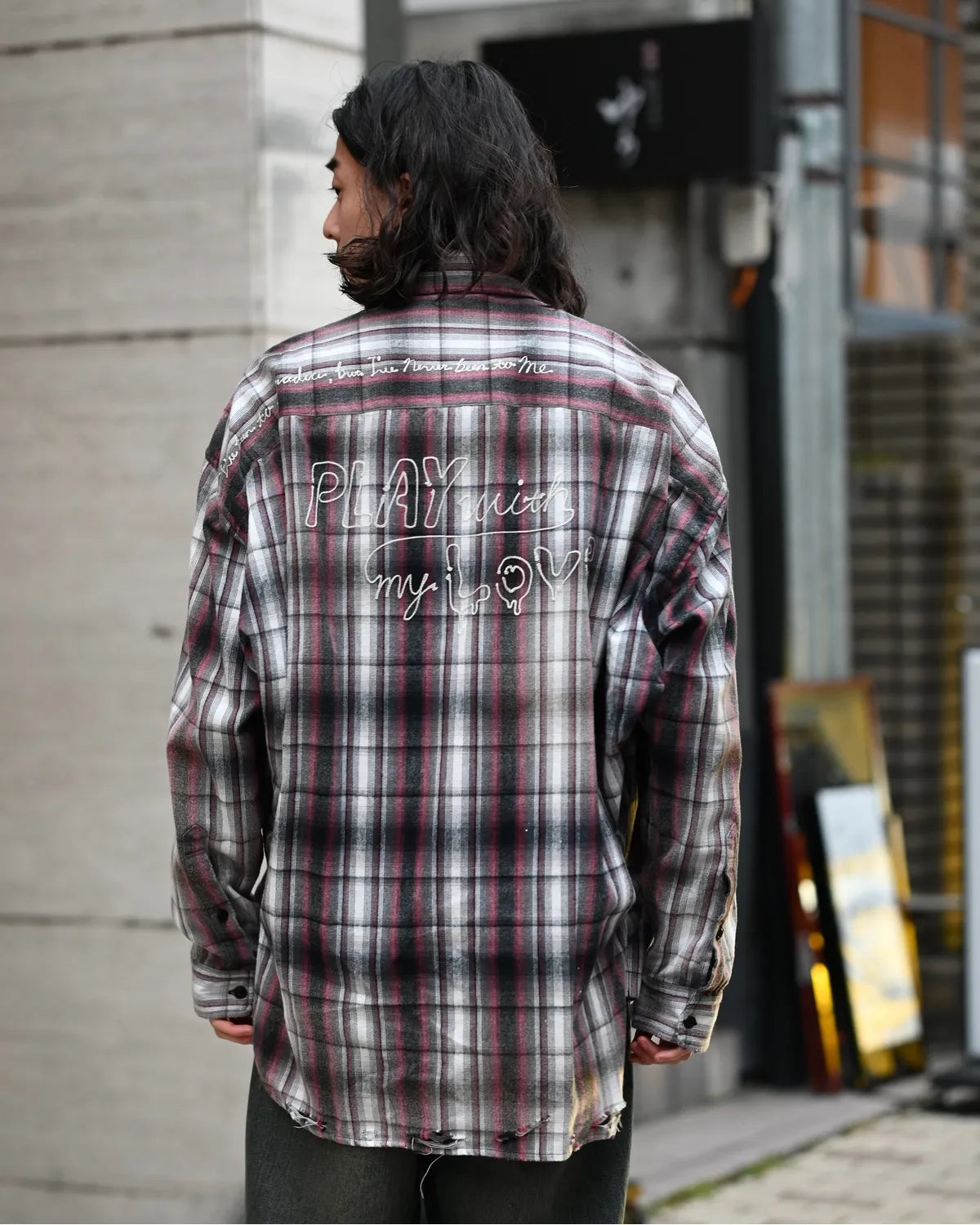 Maison MIHARA YASUHIRO / VINTAGE LIKE CHECK SHIRTS (J16SH181)