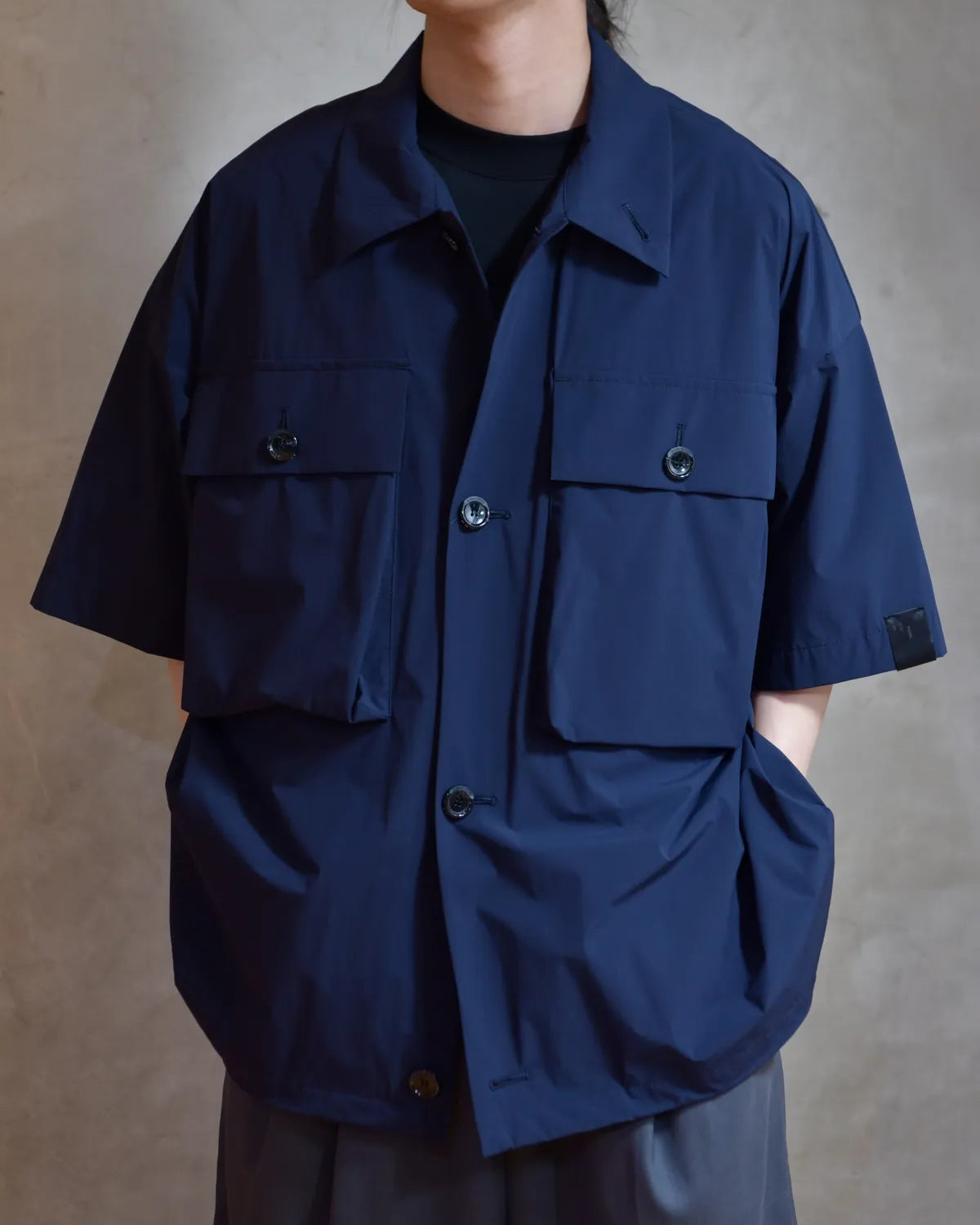 N.HOOLYWOOD COMPILE / FLAP-POCKET HALF SLEEVE SHIRT (2261-SH51-005)