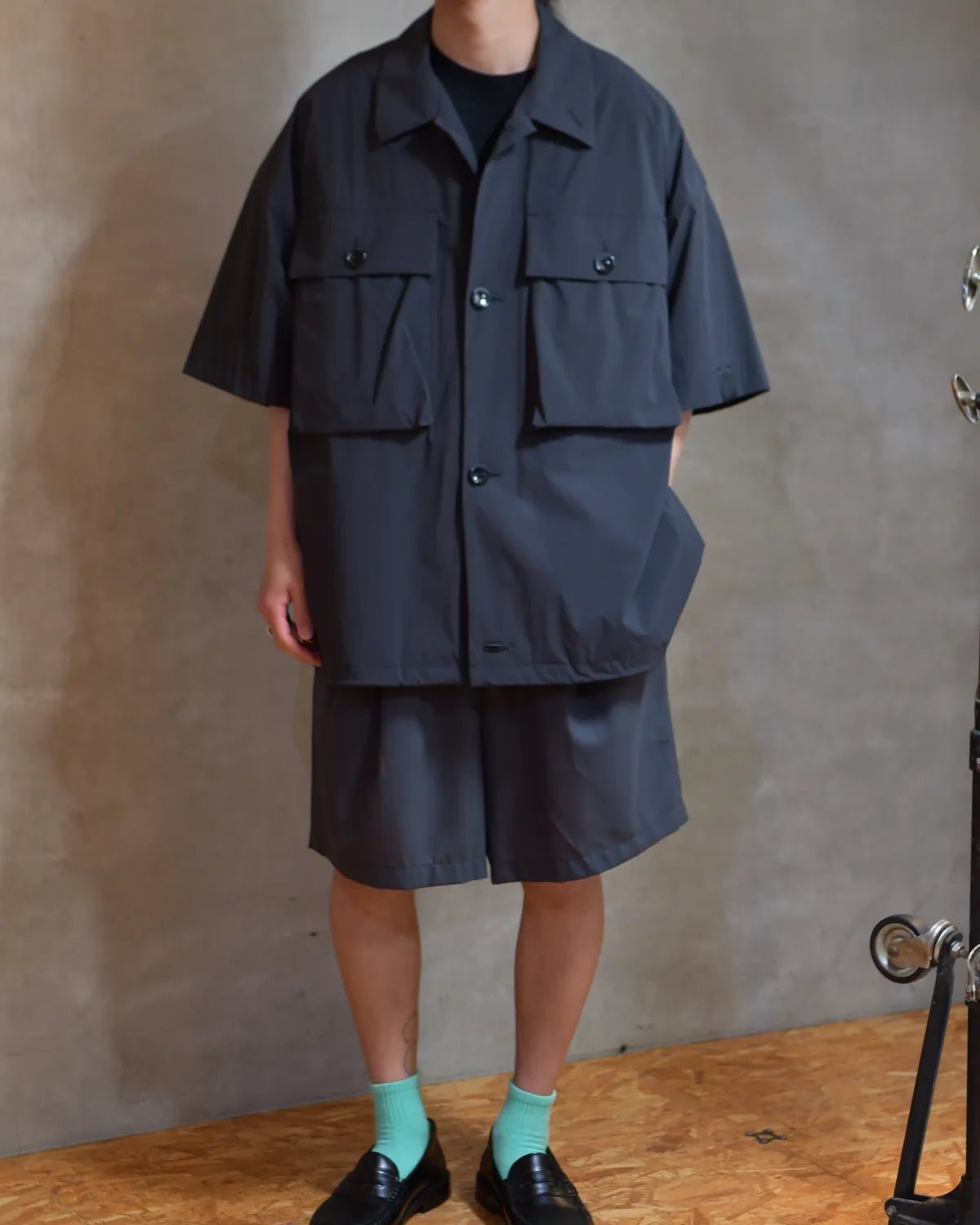 N.HOOLYWOOD COMPILE / FLAP-POCKET HALF SLEEVE SHIRT (2261-SH51-005)