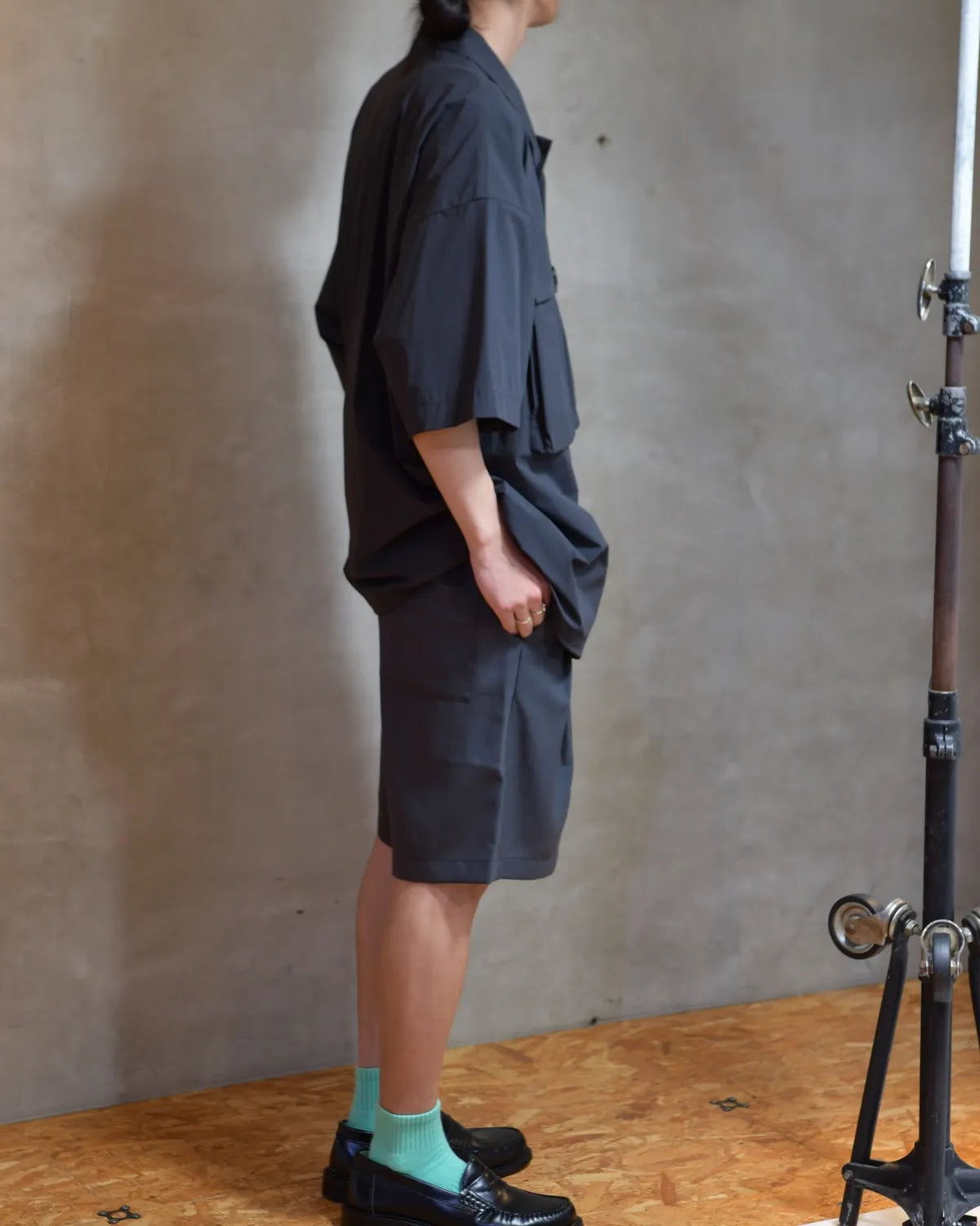 N.HOOLYWOOD COMPILE / FLAP-POCKET HALF SLEEVE SHIRT (2261-SH51-005)