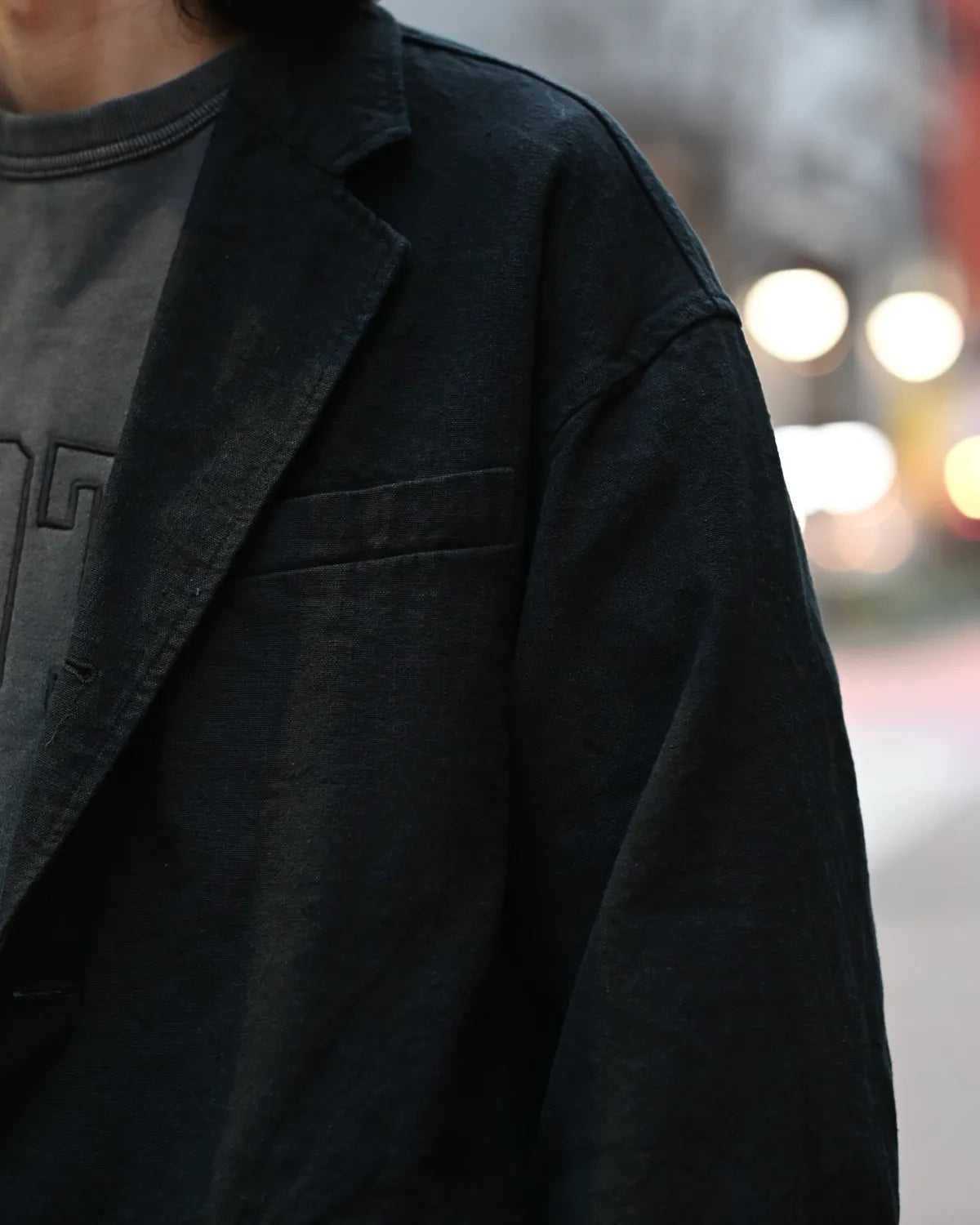 COOTIE PRODUCTIONS® / C/Li Canvas Single Breasted Jacket (CTE-26S201)