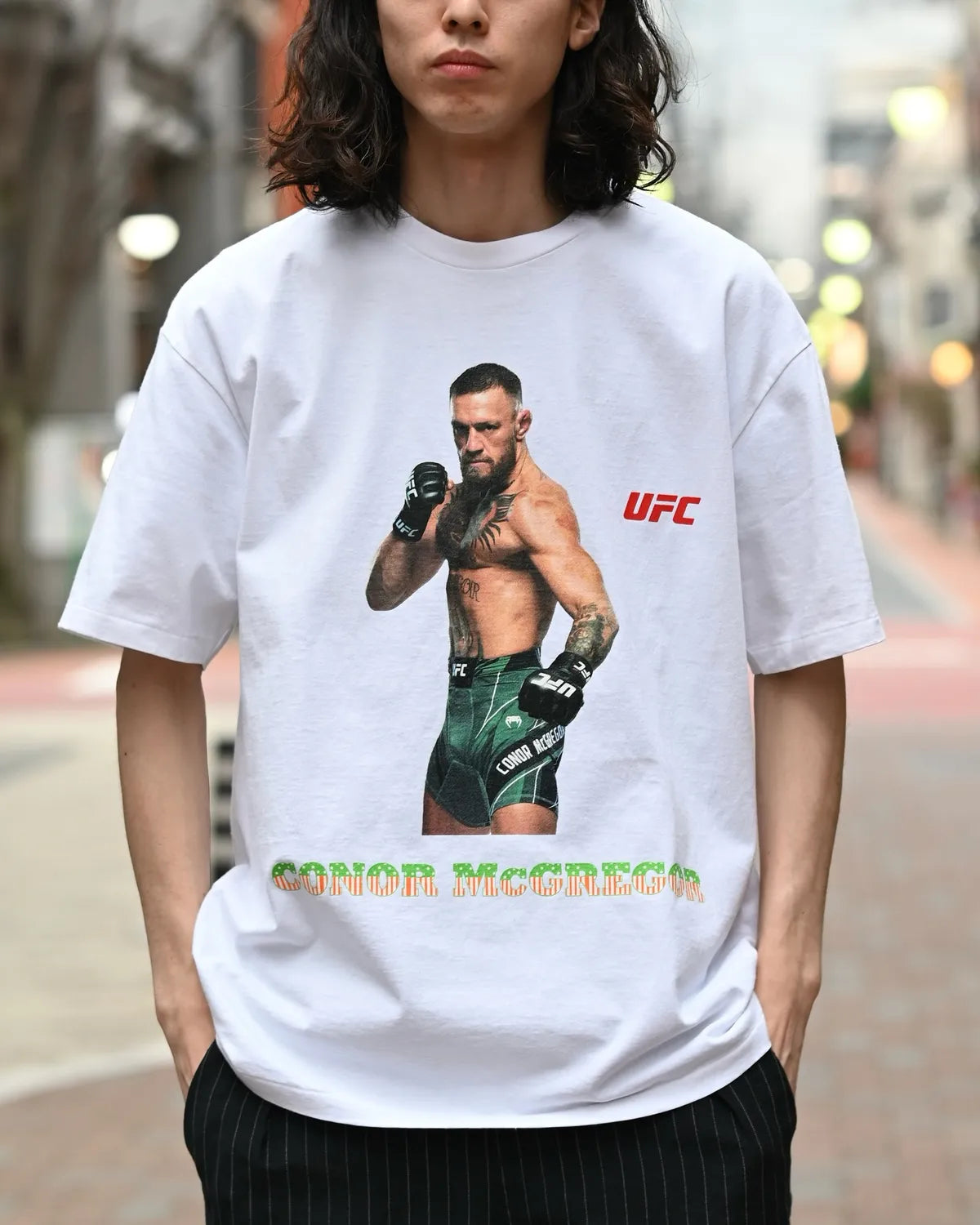 WACKO MARIA × UFC / WASHED HEAVY WEIGHT CREW NECK T-SHIRT -TYPE-2- (UFC-WM-WT02)