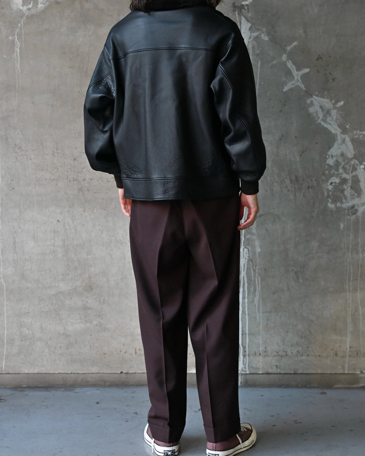 A.PRESSE / Leather A-1 Flight Jacket (26AAP-01-03)