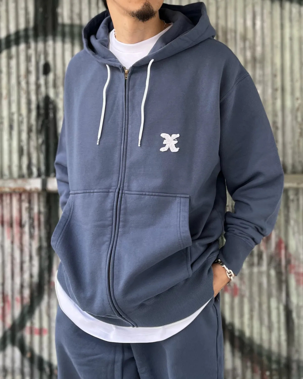GOD SELECTION XXX / ZIP HOODIE (GX-S26-CS-01)