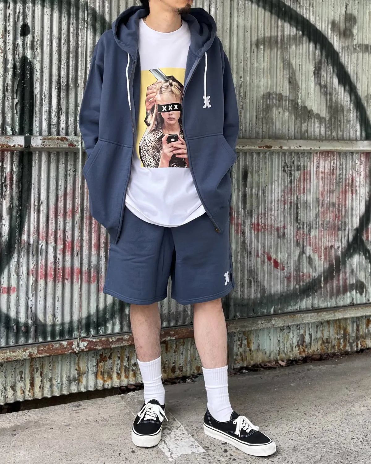 GOD SELECTION XXX / ZIP HOODIE (GX-S26-CS-01)