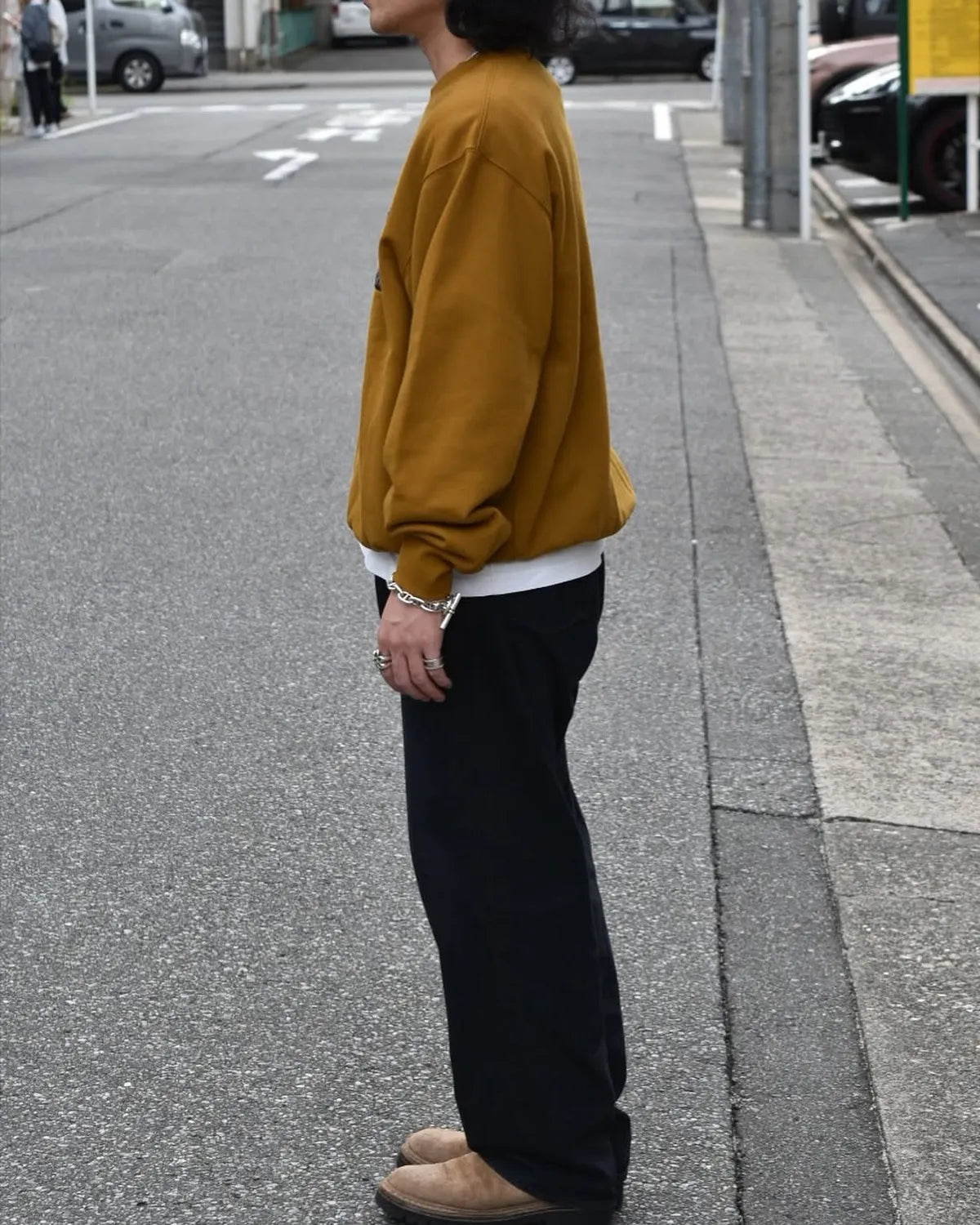 LQQK STUDIO / BUS SEAT SWEAT CREWNECK (LQA25SW09)