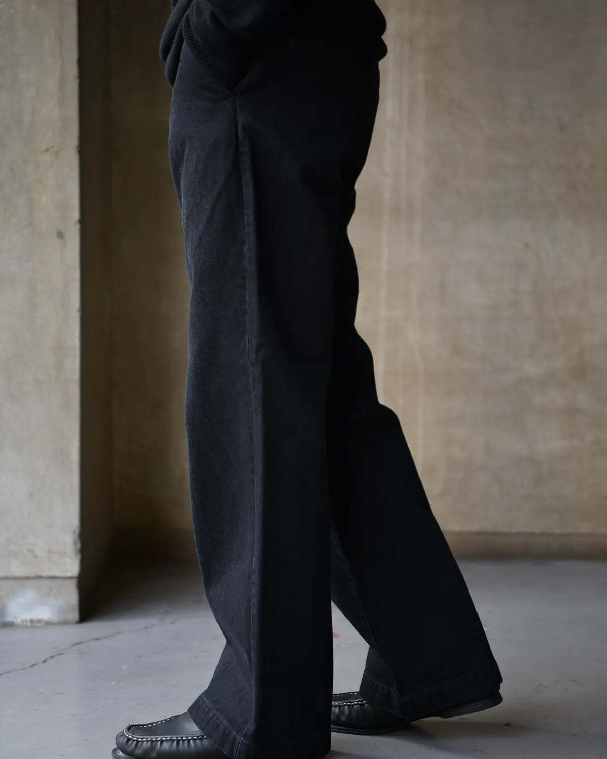 N.HOOLYWOOD COMPILE / WIDE STRAIGHT TROUSERS (2252-PT20-008)