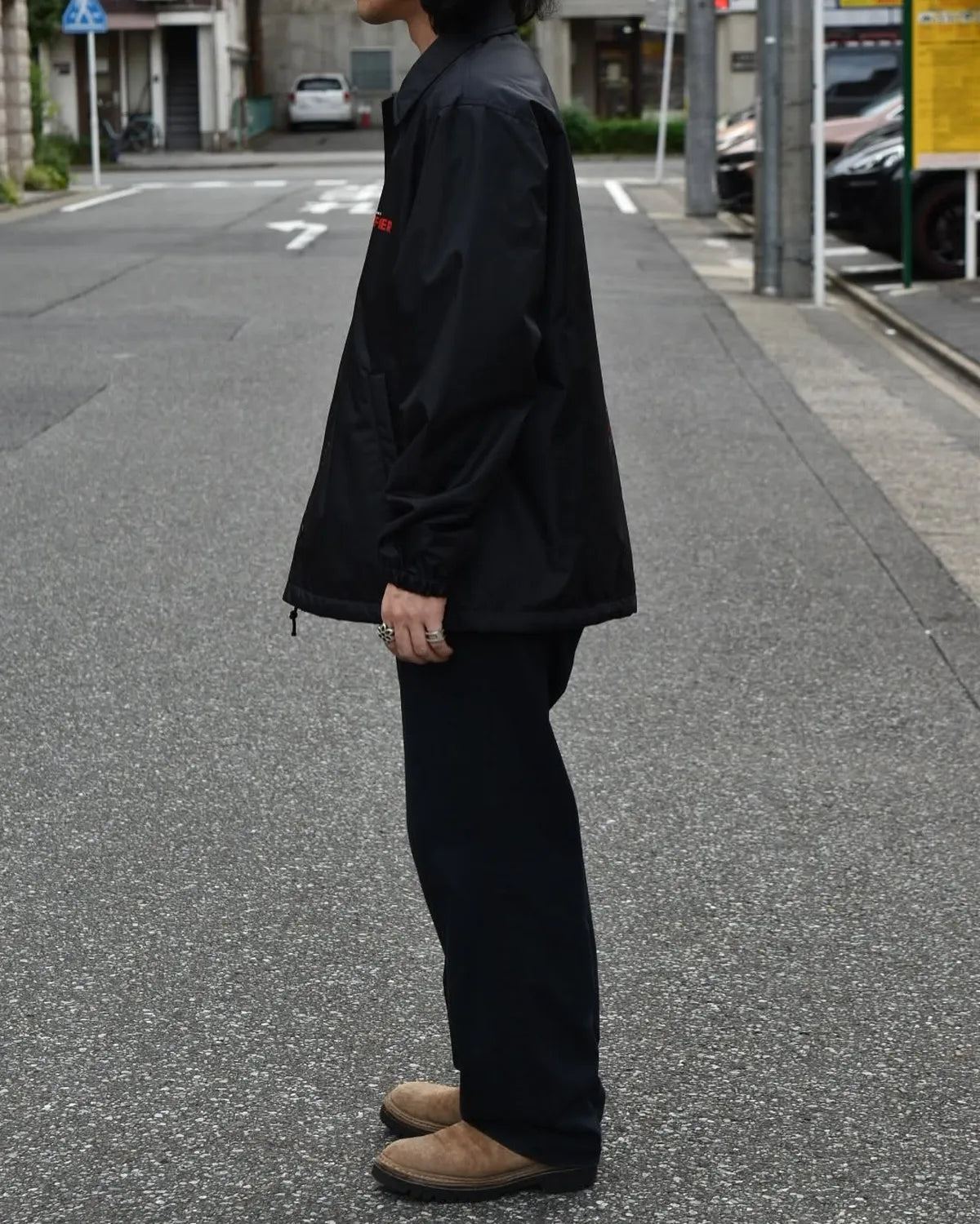 WACKO MARIA × TERRIFIER / COACH JACKET (TERRIFIER-WM-BL02)