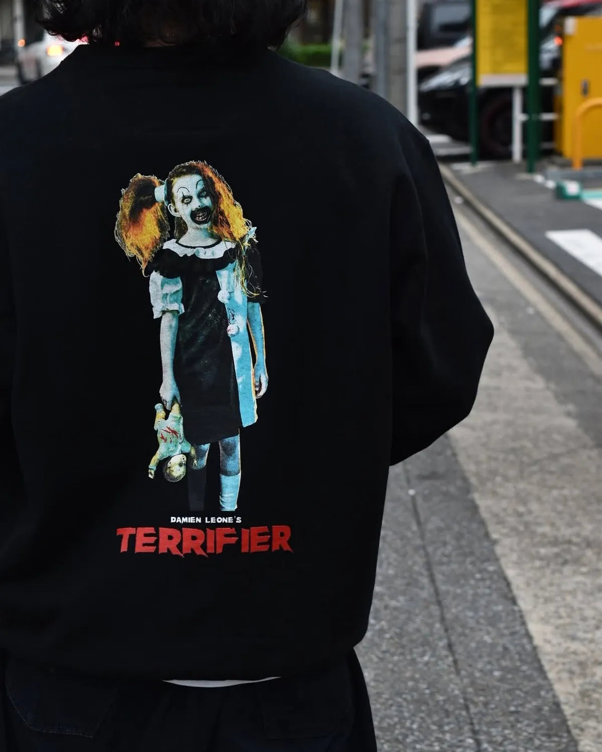 WACKO MARIA × TERRIFIER / HEAVY WEIGHT SWEAT SHIRT -TYPE 4- (TERRIFIER-WM-SS08)