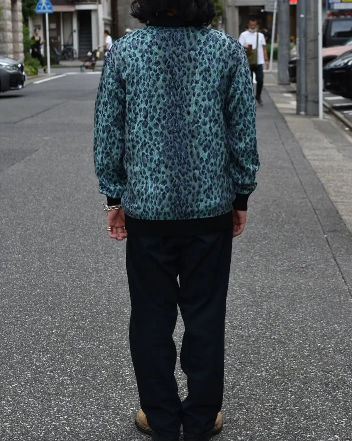 WACKO MARIA / JACQUARD KNIT POLO SHIRT (25FW-WMK-KN11)