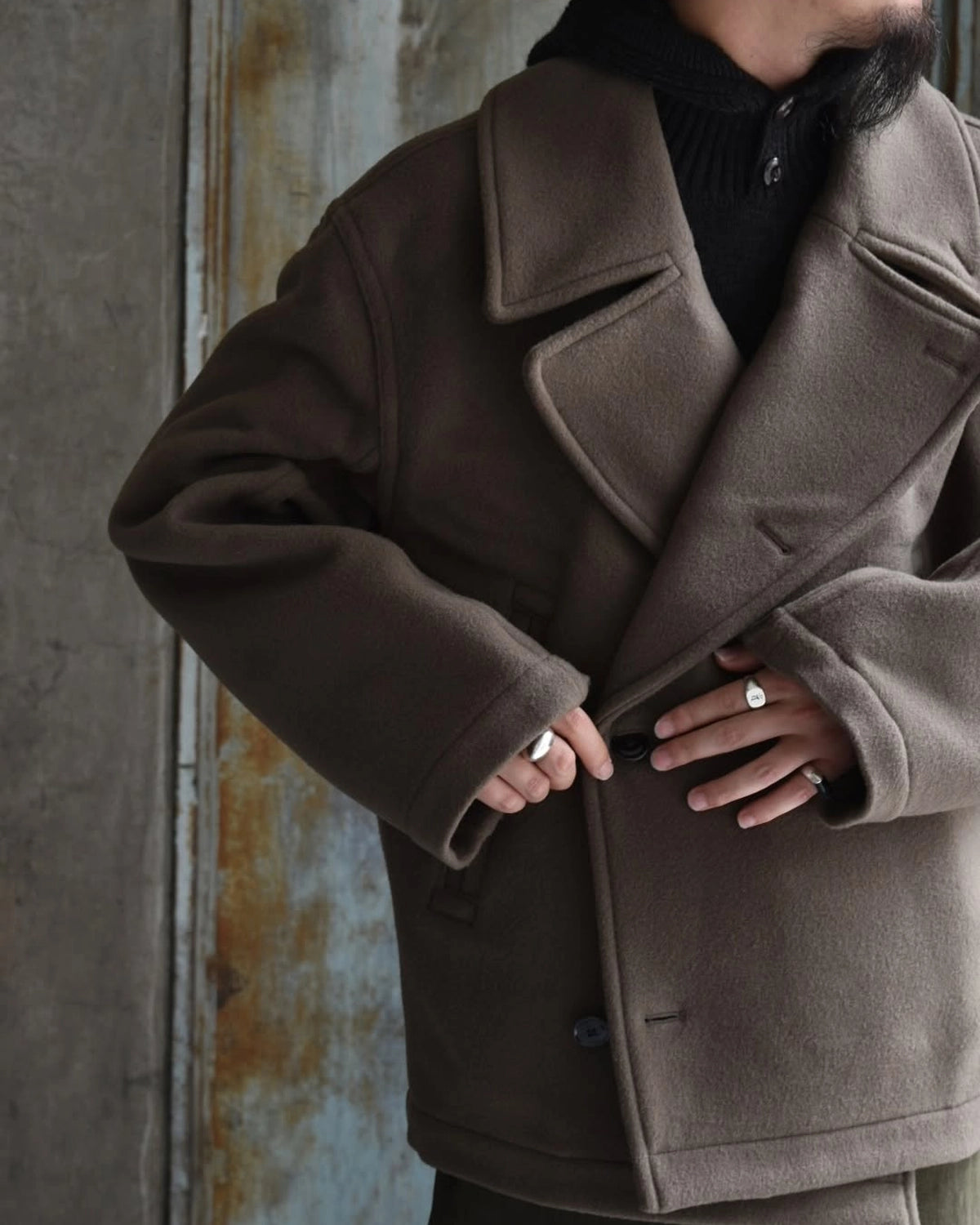 LEMAIRE / BOXY PEACOAT (CO1131 LF1116)