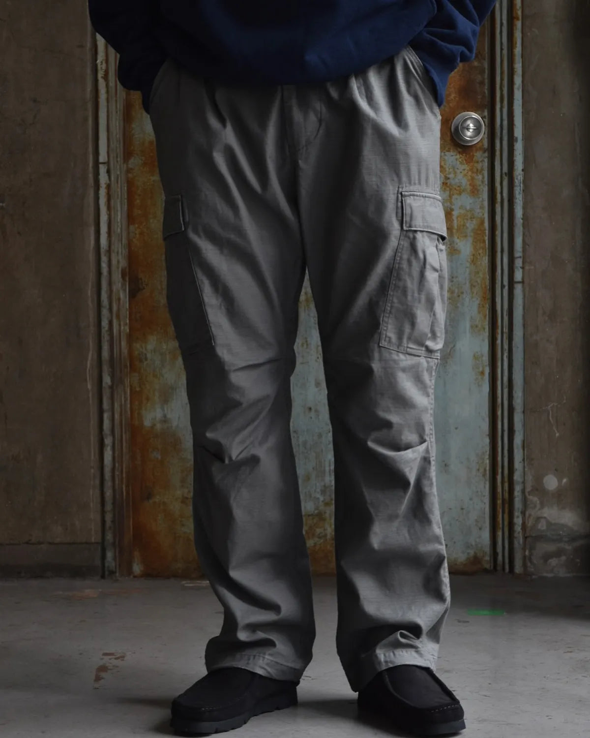 NONNATIVE / TROOPER 6P TROUSERS COTTON BACKSATIN PIGMENT DYE (NN-P4723)