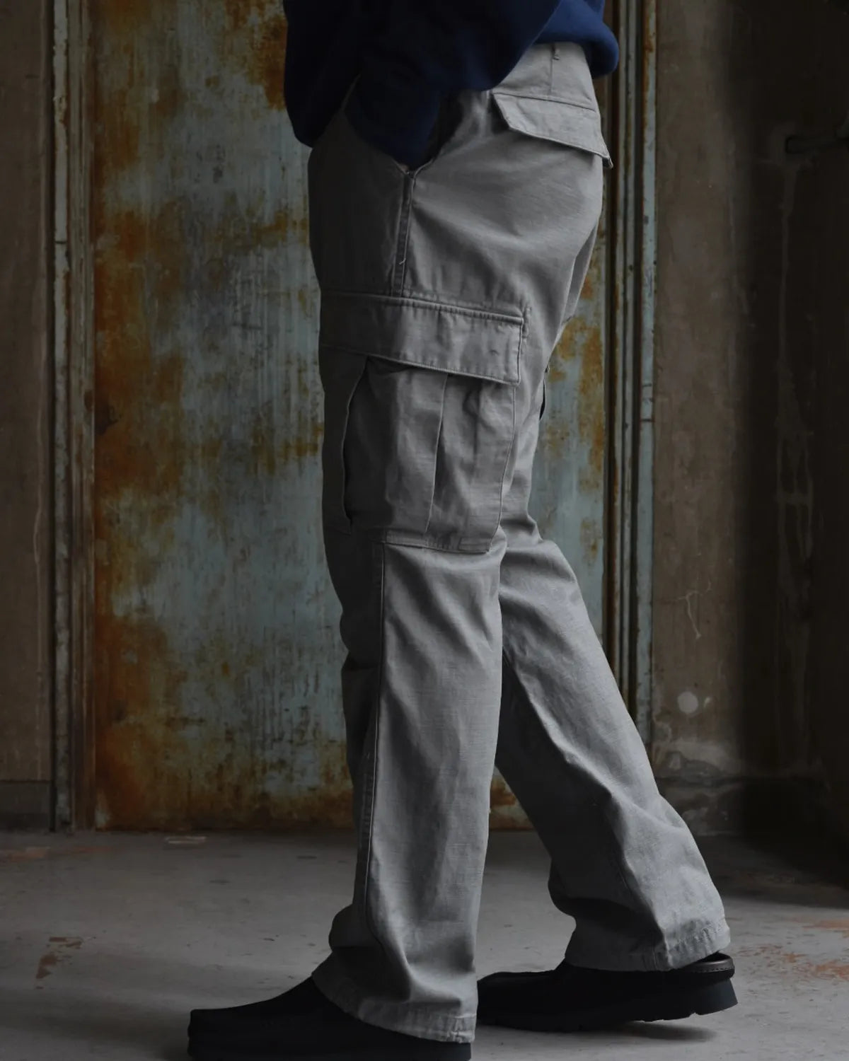 NONNATIVE / TROOPER 6P TROUSERS COTTON BACKSATIN PIGMENT DYE (NN-P4723)