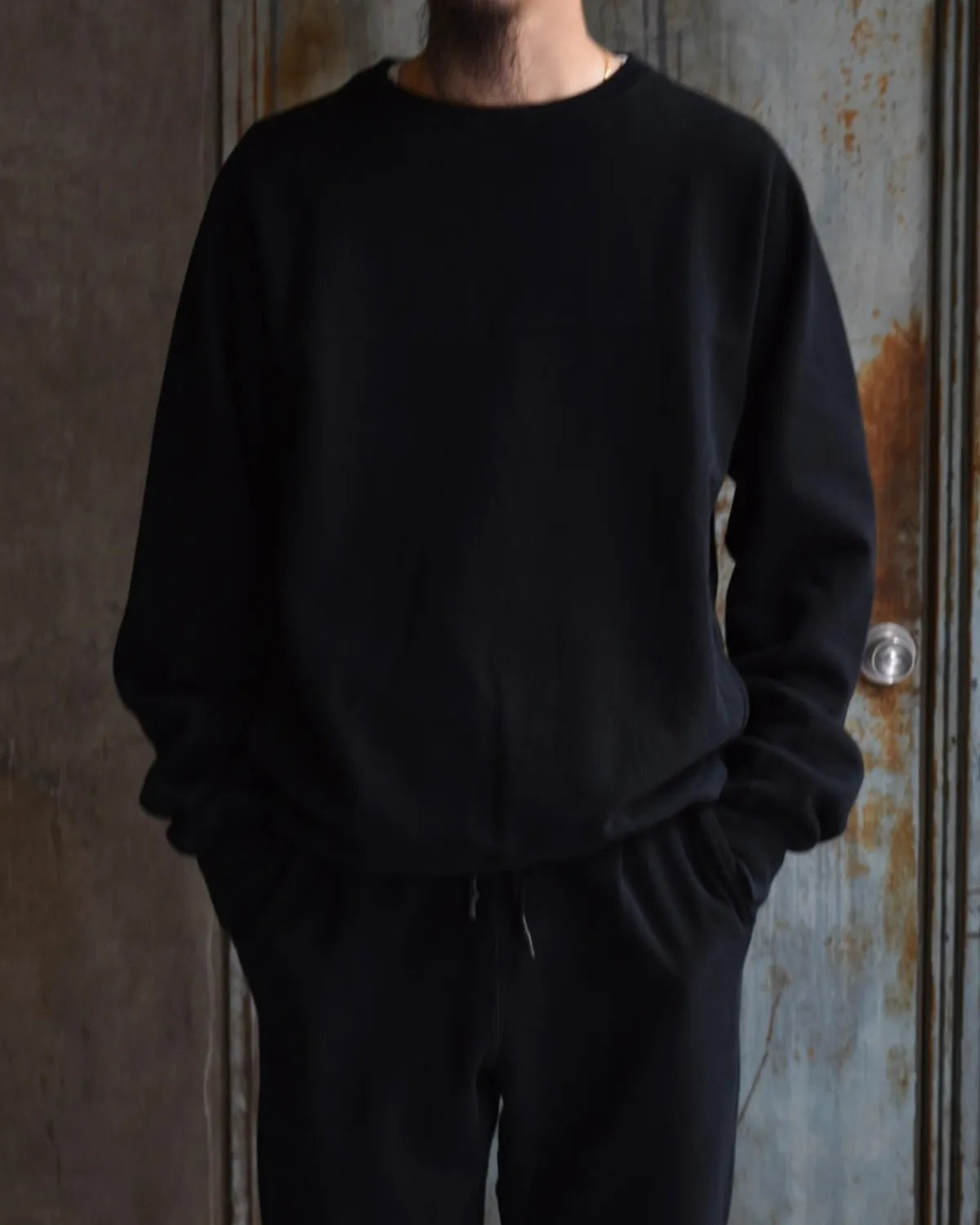 NONNATIVE / DWELLER CREW PULLOVER COTTON SWEAT (NN-C4701)