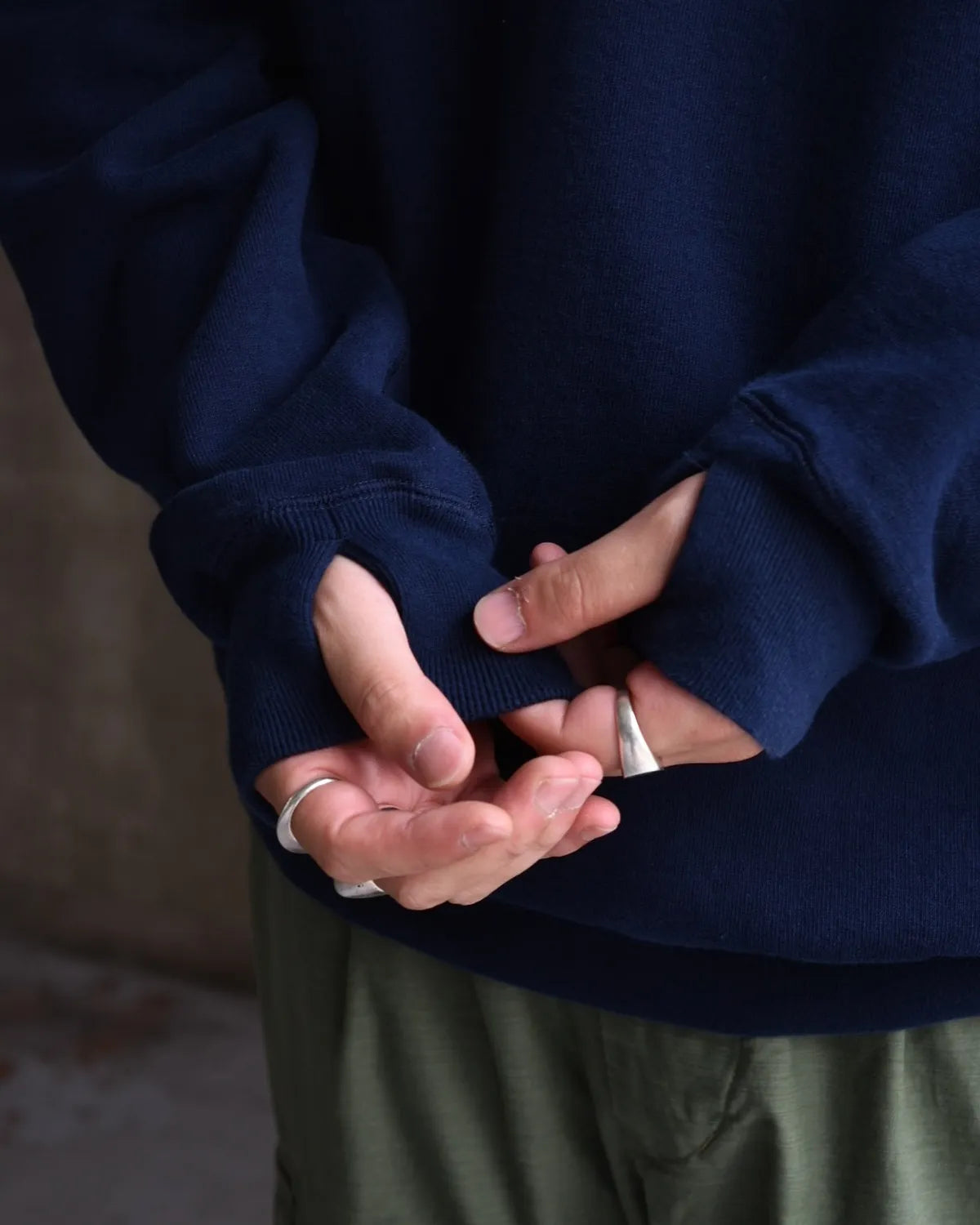 NONNATIVE / DWELLER CREW PULLOVER COTTON SWEAT (NN-C4701)