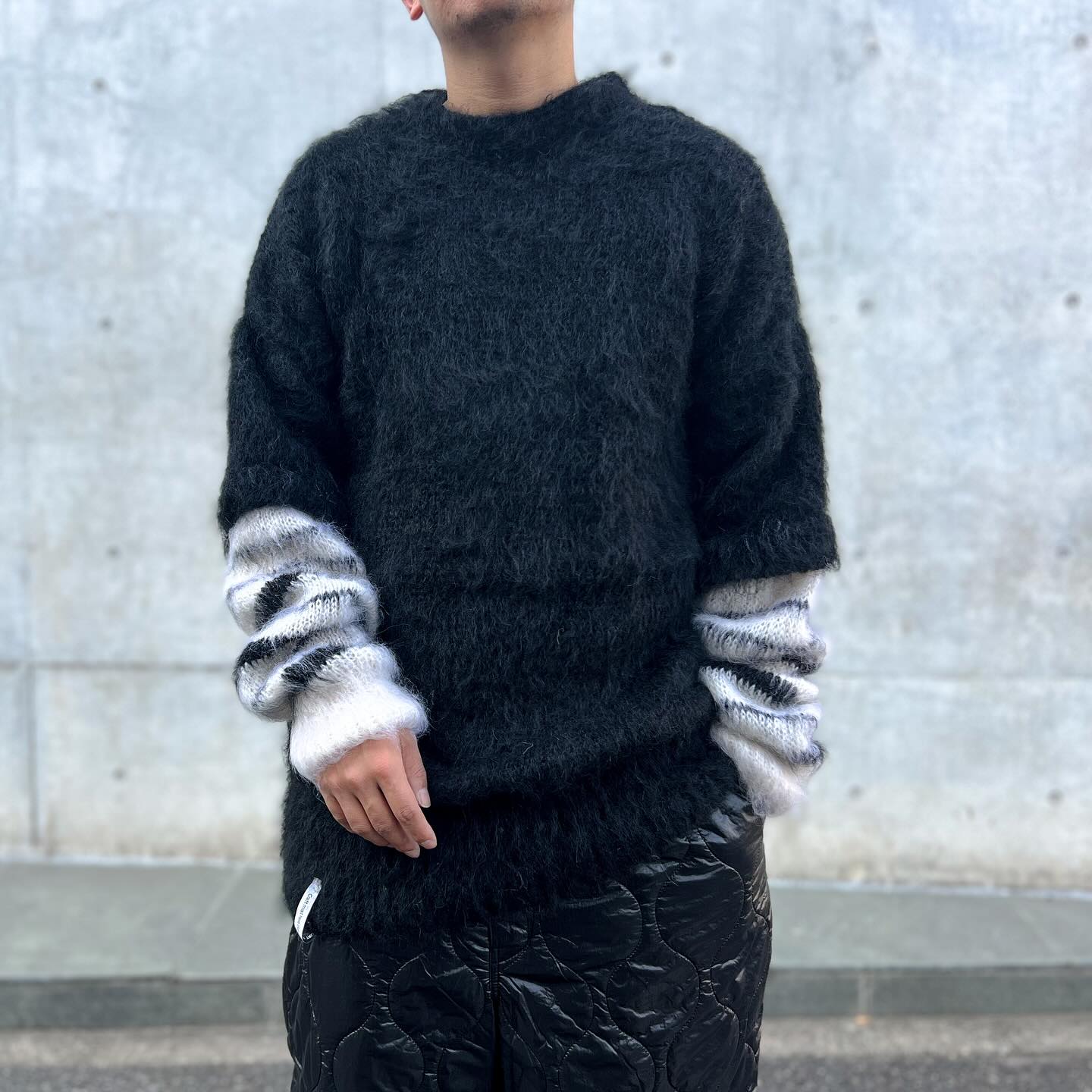 AKA SIX / KURT MOHAIR JUMPER