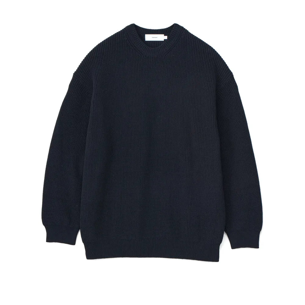 Graphpaper のSuvin Loose Rib Crew Neck Knit