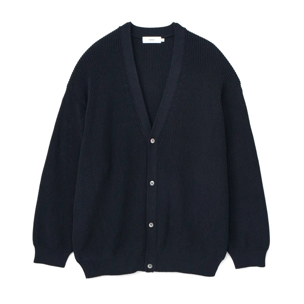 Graphpaper の Suvin Loose Rib Cardigan