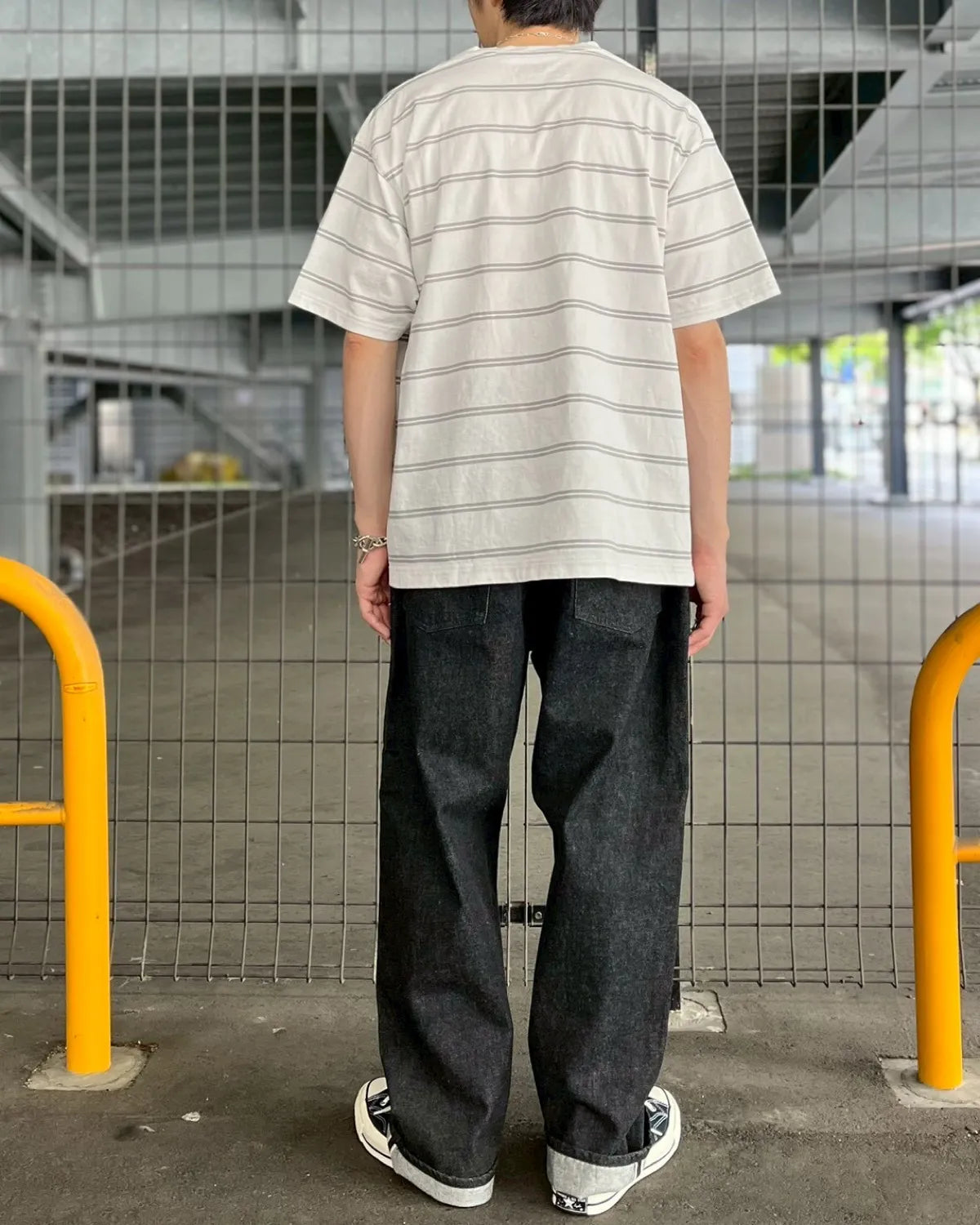 SEQUEL / BORDER T-SHIRT (SQ-26SS-CS-03)