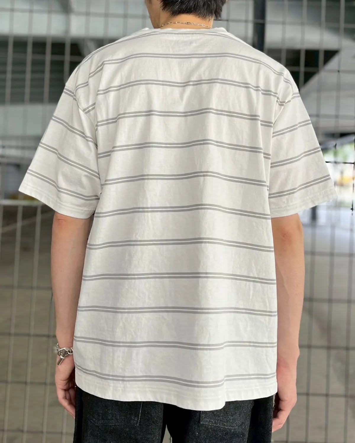SEQUEL / BORDER T-SHIRT (SQ-26SS-CS-03)