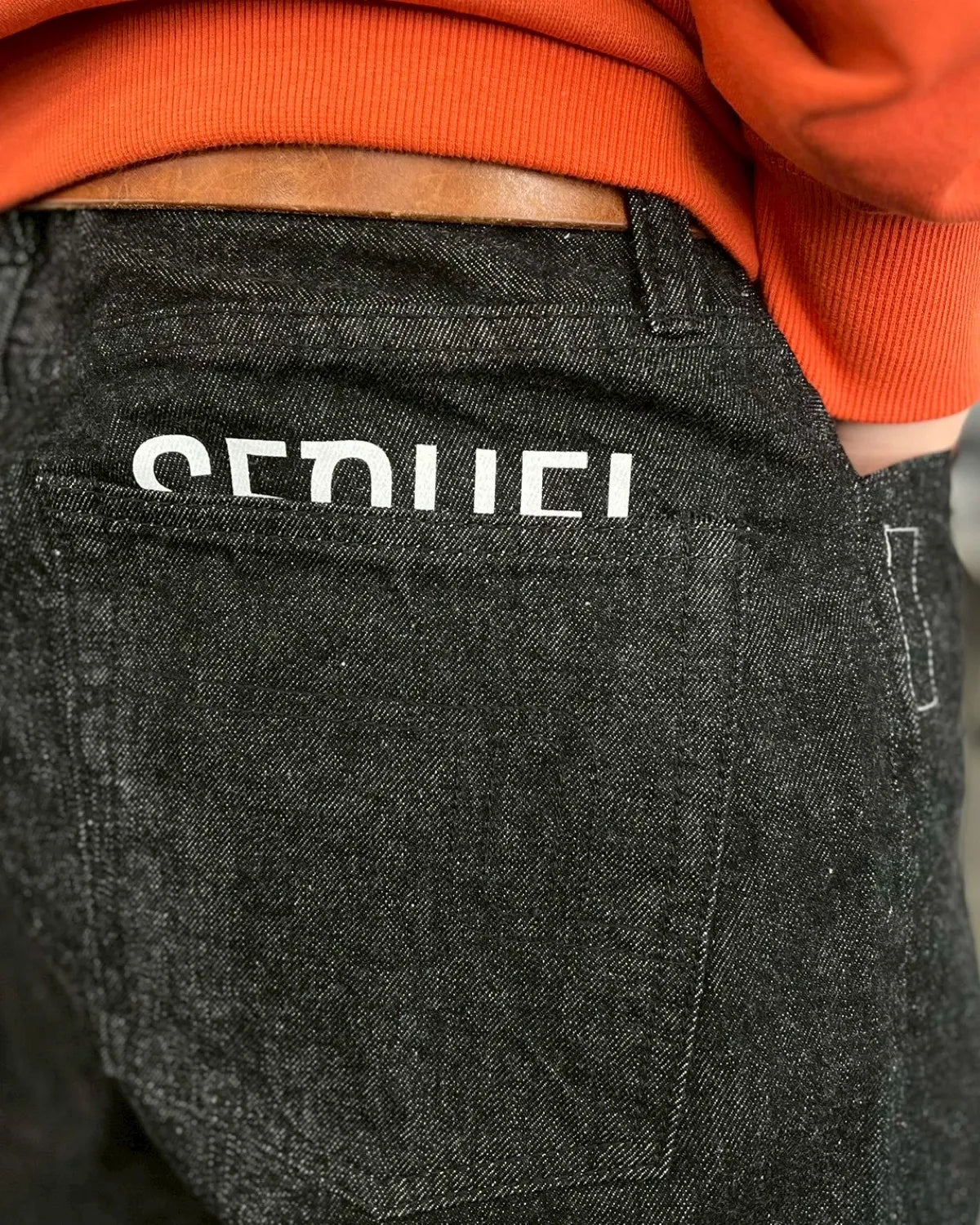 SEQUEL × FRAGMENT / ONE WASHED DENIM PANTS (SQ-26SS-PT-04)