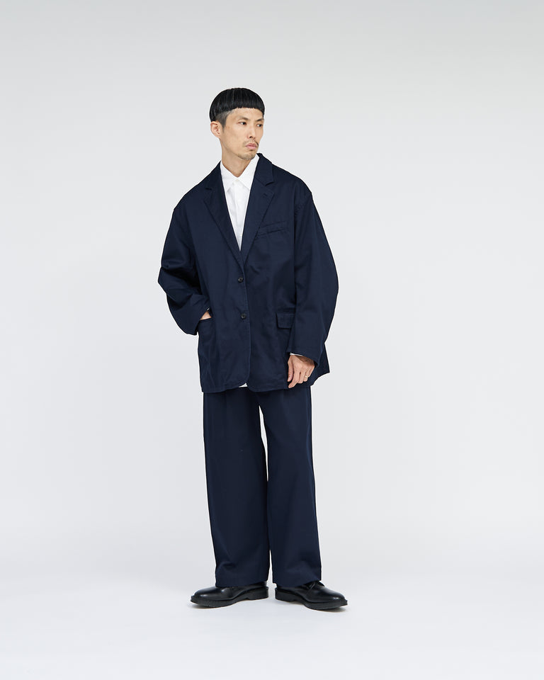 Graphpaper / Westpoint Chino Wide Straight Trousers (GM253-40150B)