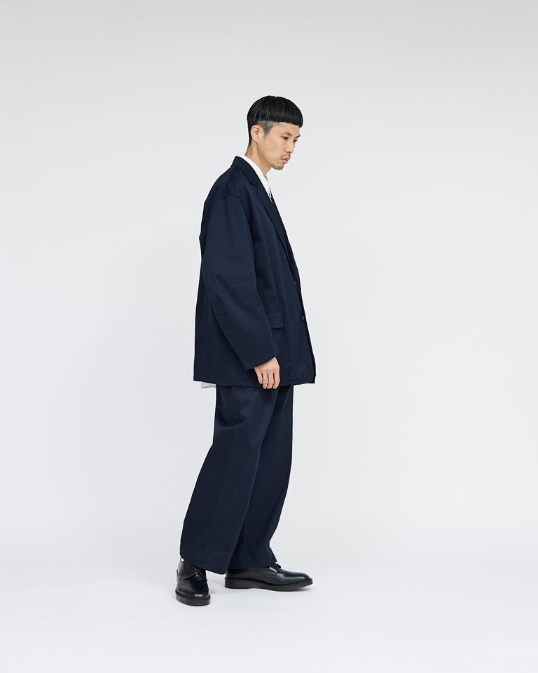 Graphpaper / Westpoint Chino Wide Straight Trousers (GM253-40150B)