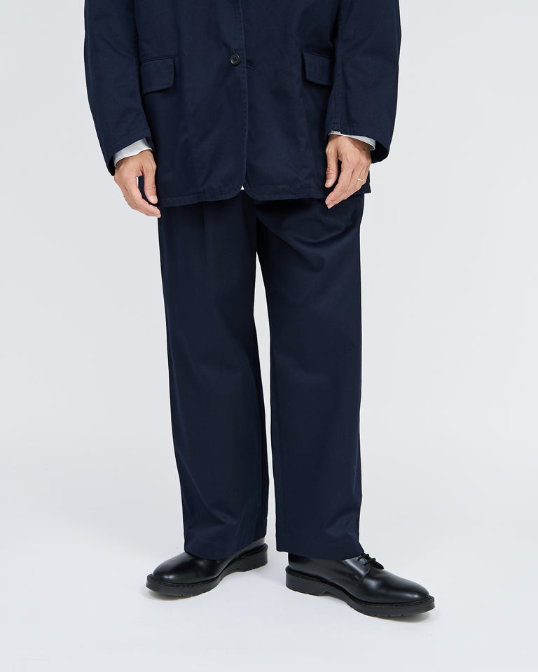 Graphpaper / Westpoint Chino Wide Straight Trousers (GM253-40150B)