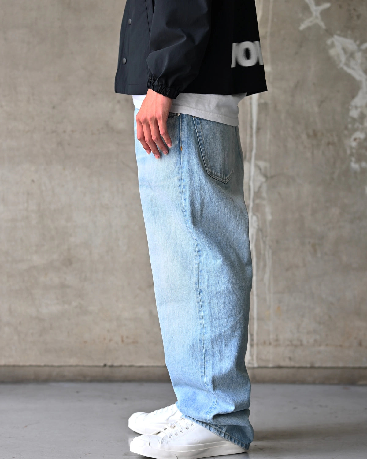 vowels / Baggy Denim (V26AW-PT041-73)