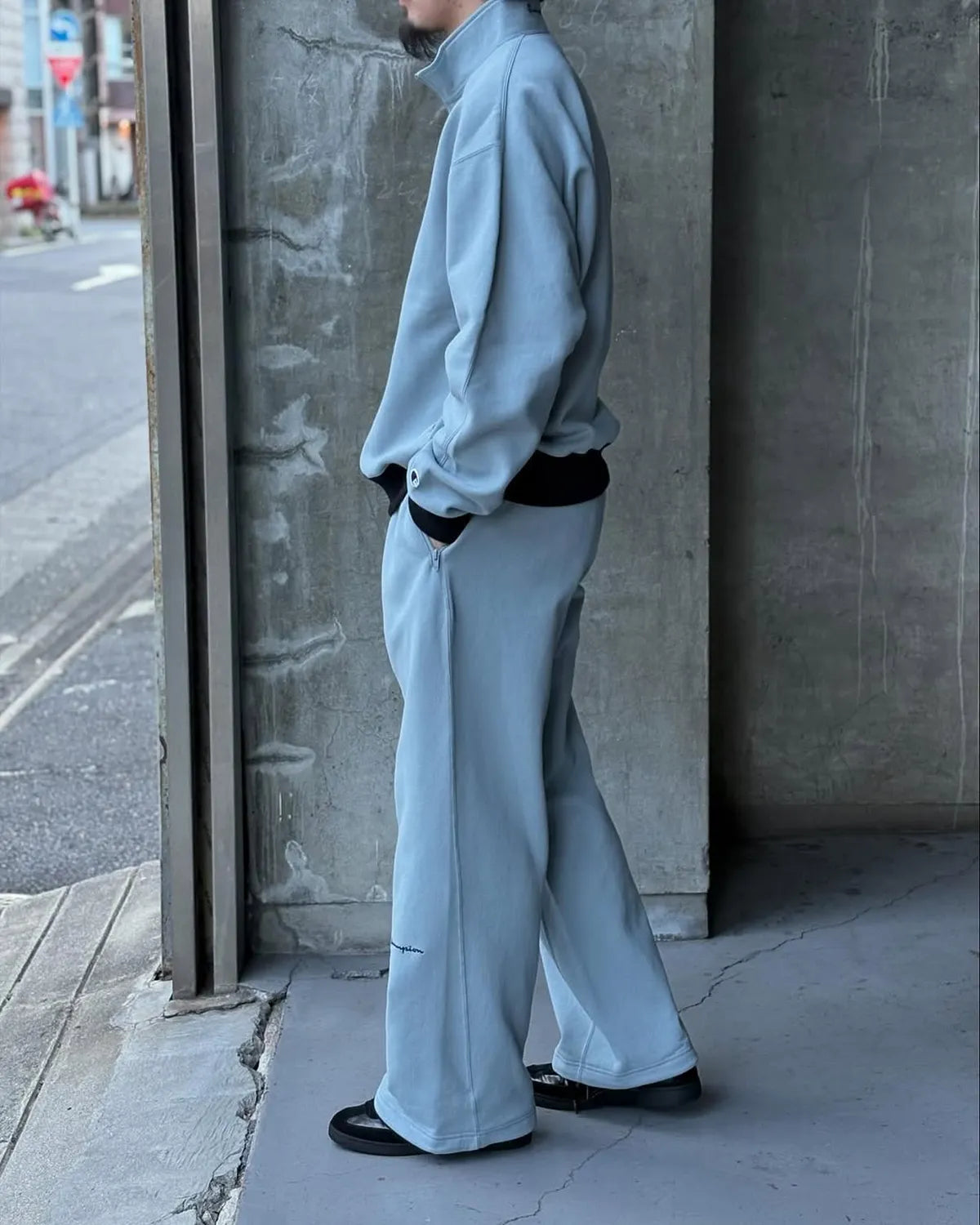 N.HOOLYWOOD × Champion / HALF ZIP SWEATSHIRTS (C8-B022)